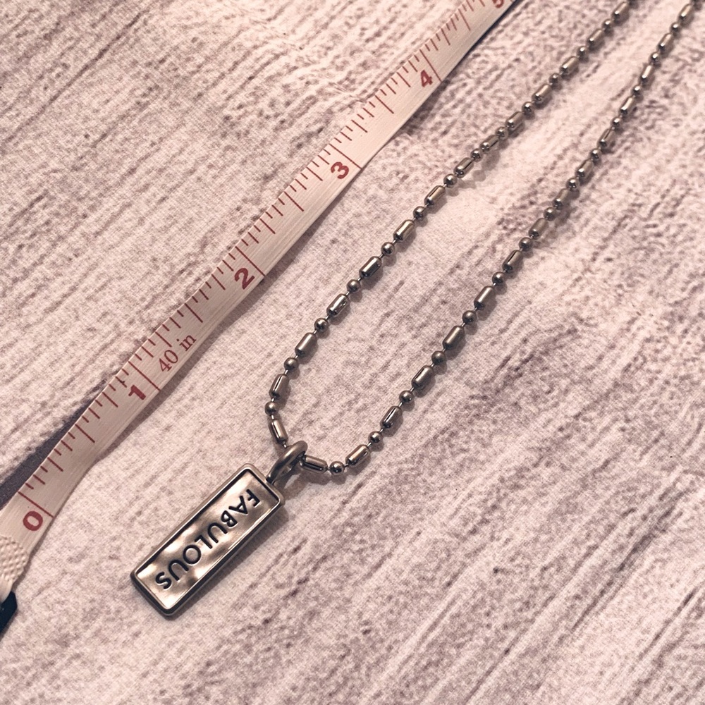 Silver Necklace with Fabulous Pendent
